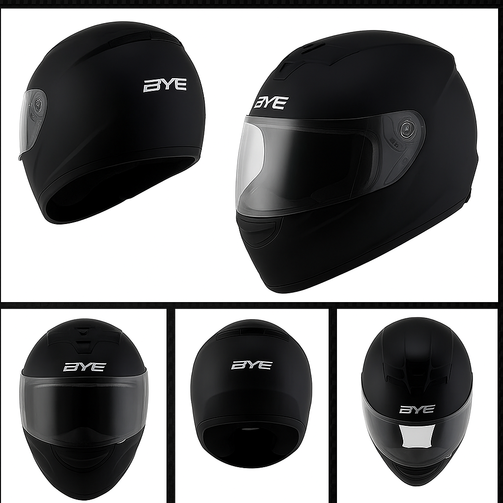 Full face helmet with integrated Bluetooth