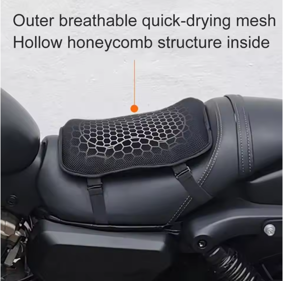 Shock-absorbing seat cushion
