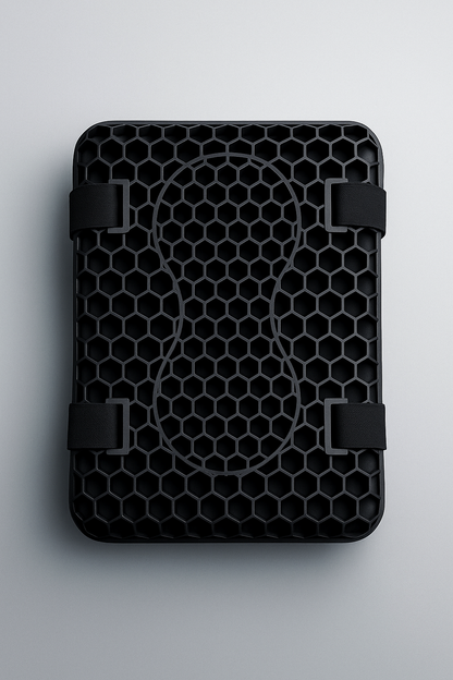 Shock-absorbing seat cushion