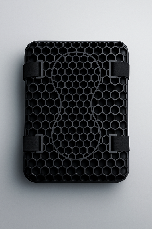 Shock-absorbing seat cushion